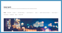 Desktop Screenshot of daily-spirit.com